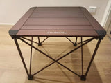 Coomumu Camping tables,Beach Table for Sand, Foldable Side Table, Foldable Portable Camping Table, Folding Camp Table Camping Folding Table Small Camping Table Aluminum Foldable Camping Table Portable